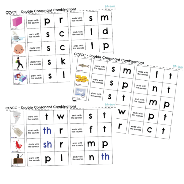 Stage 5 Pack: CCVCC Words with Consonant Digraphs - Image 2