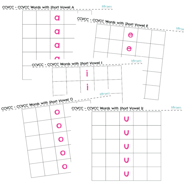Stage 5 Pack: CCVCC Words with Consonant Digraphs - Image 5