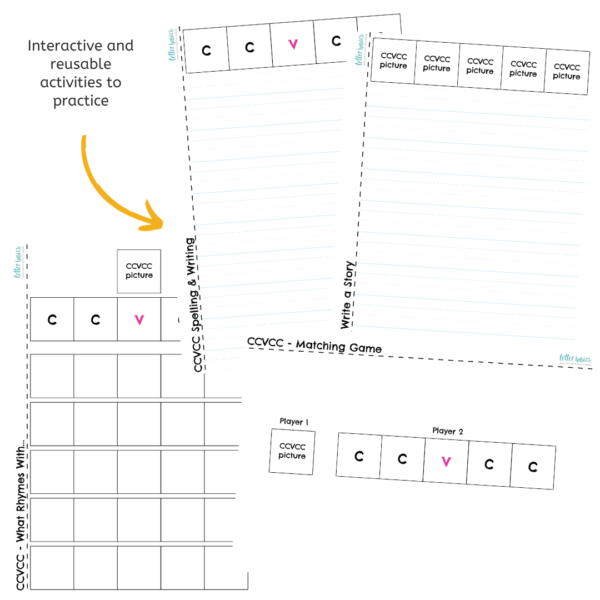 Stage 5 Pack: CCVCC Words with Consonant Digraphs - Image 6